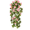 KUNSTPFLANZE Geranie 80 cm  - Rosa/Grün, Design, Kunststoff (80cm) - P & B