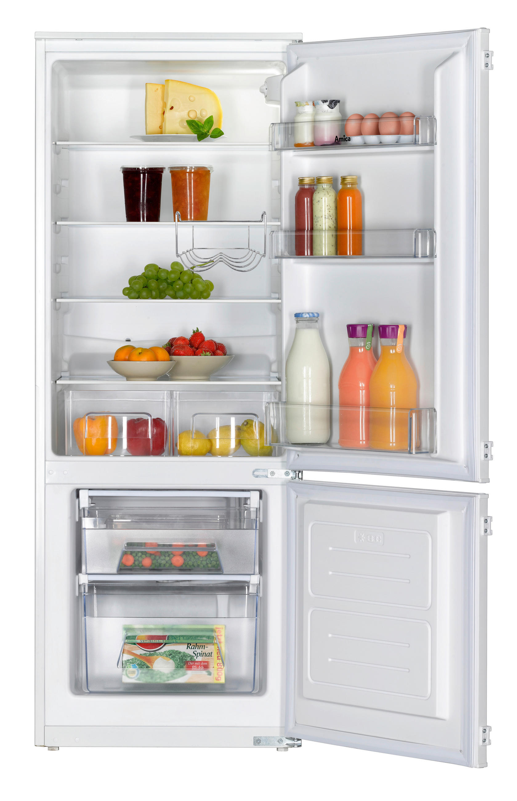 Einbau-kühl-gefrierkombination H: 144,3 Cm 162 + 50 L