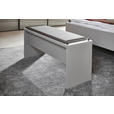 SITZBANK 120/53/40 cm Lederlook Braun, Grau  - Dunkelbraun/Braun, Design, Textil (120/53/40cm) - Dieter Knoll