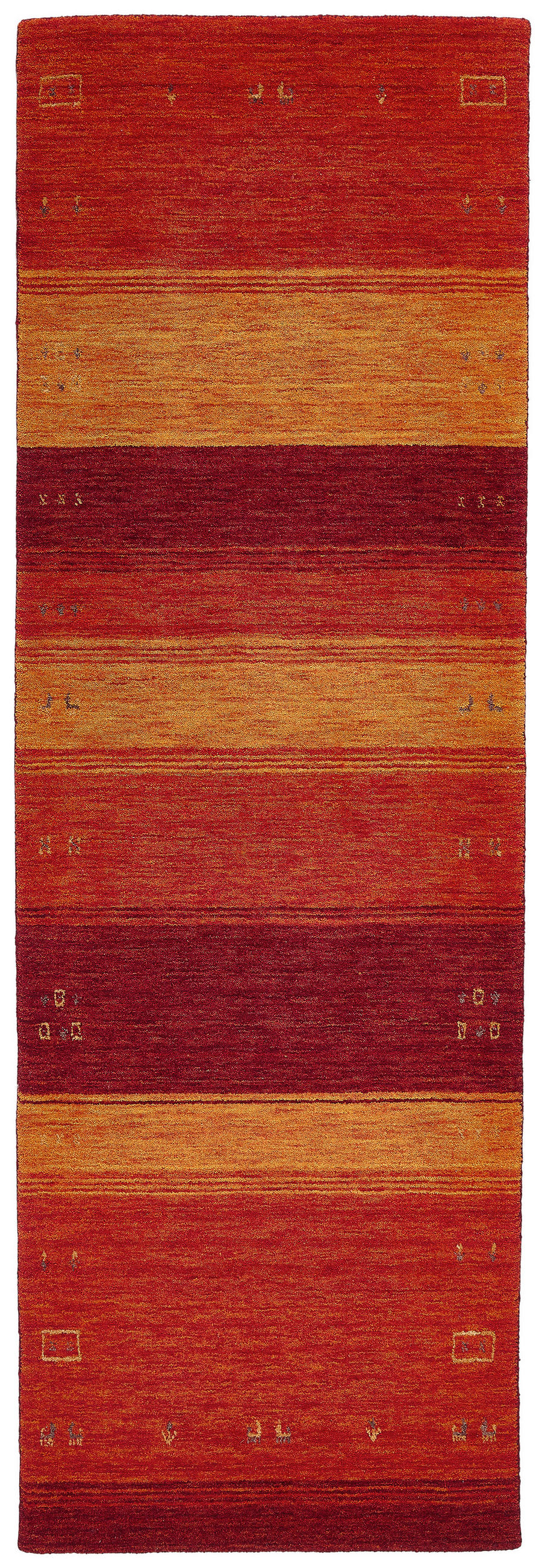 LÄUFER 80/250 cm Edition Alkatif Nomad  - Rot, KONVENTIONELL, Textil (80/250cm) - Cazaris