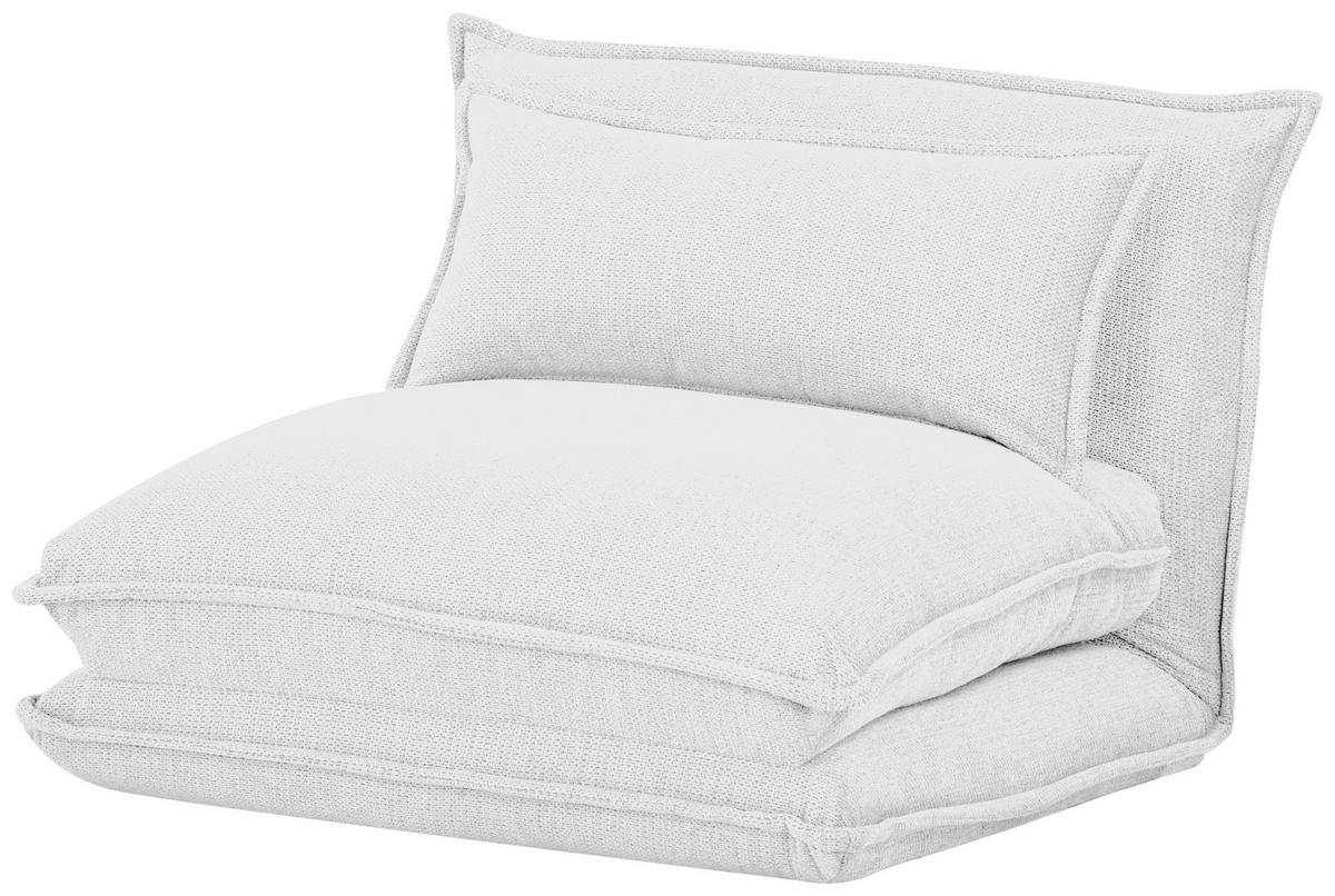 SCHLAFSESSEL in Webstoff Creme  - Creme, MODERN, Textil (85,5/59/67cm) - MID.YOU