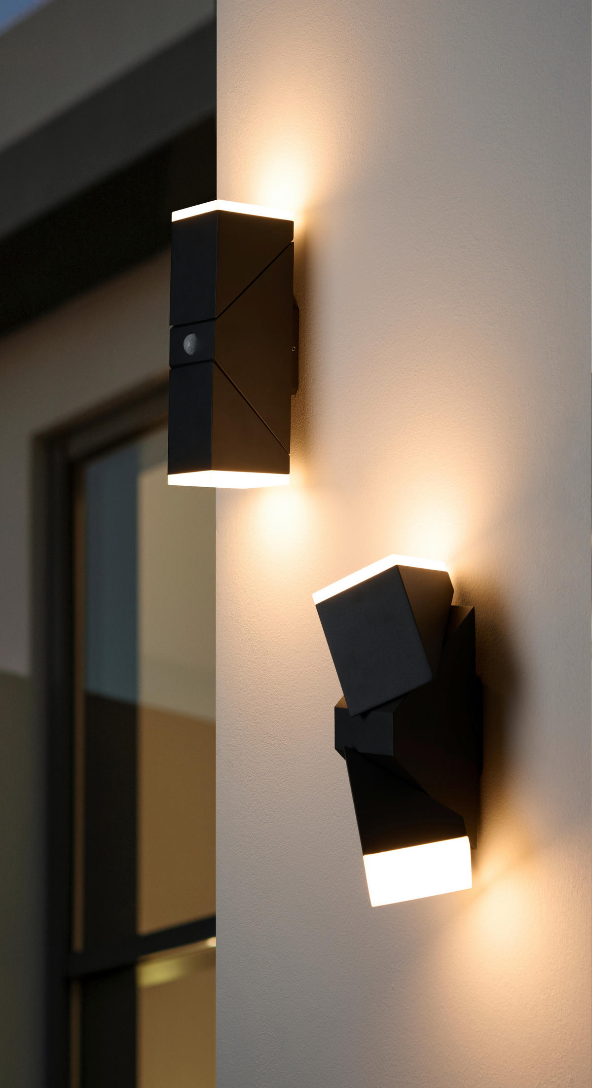 AUSSENWANDLEUCHTE - Anthrazit, Basics, Kunststoff/Metall (9/28/10,6cm) - Trio Leuchten