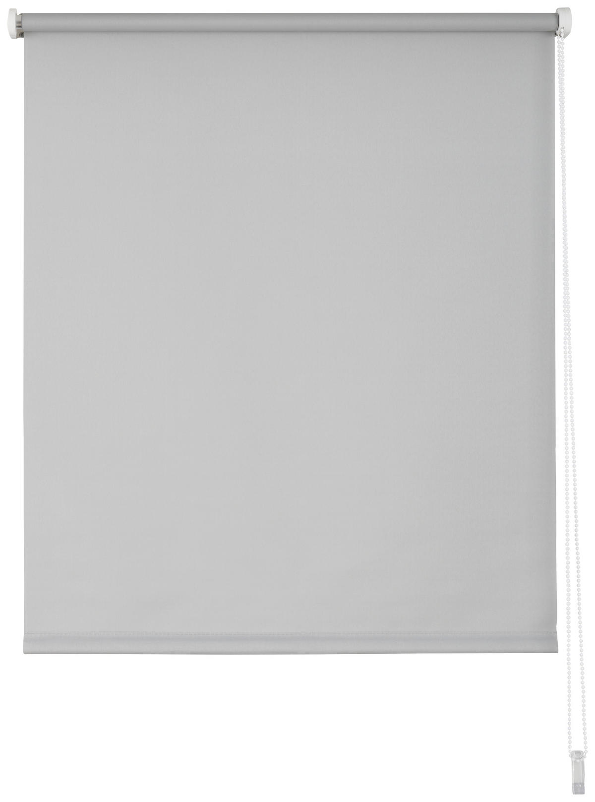 ROLLO  blickdicht     - Grau, Basics, Textil (140/150/4cm) - Homeware