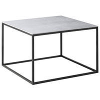 COUCHTISCH in Keramik  - Schwarz/Grau, Design, Keramik/Metall (65/65/41,5cm) - Johann Jakob