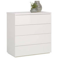 KOMMODE 85/88/44 cm  in Weiss  - Weiss, Konventionell, Holzwerkstoff (85/88/44cm) - Xora