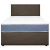 BOXBETT 120/200 cm  in Grau, Hellblau  - Grau/Hellblau, KONVENTIONELL, Holz/Holzwerkstoff (120/200cm) - Carryhome