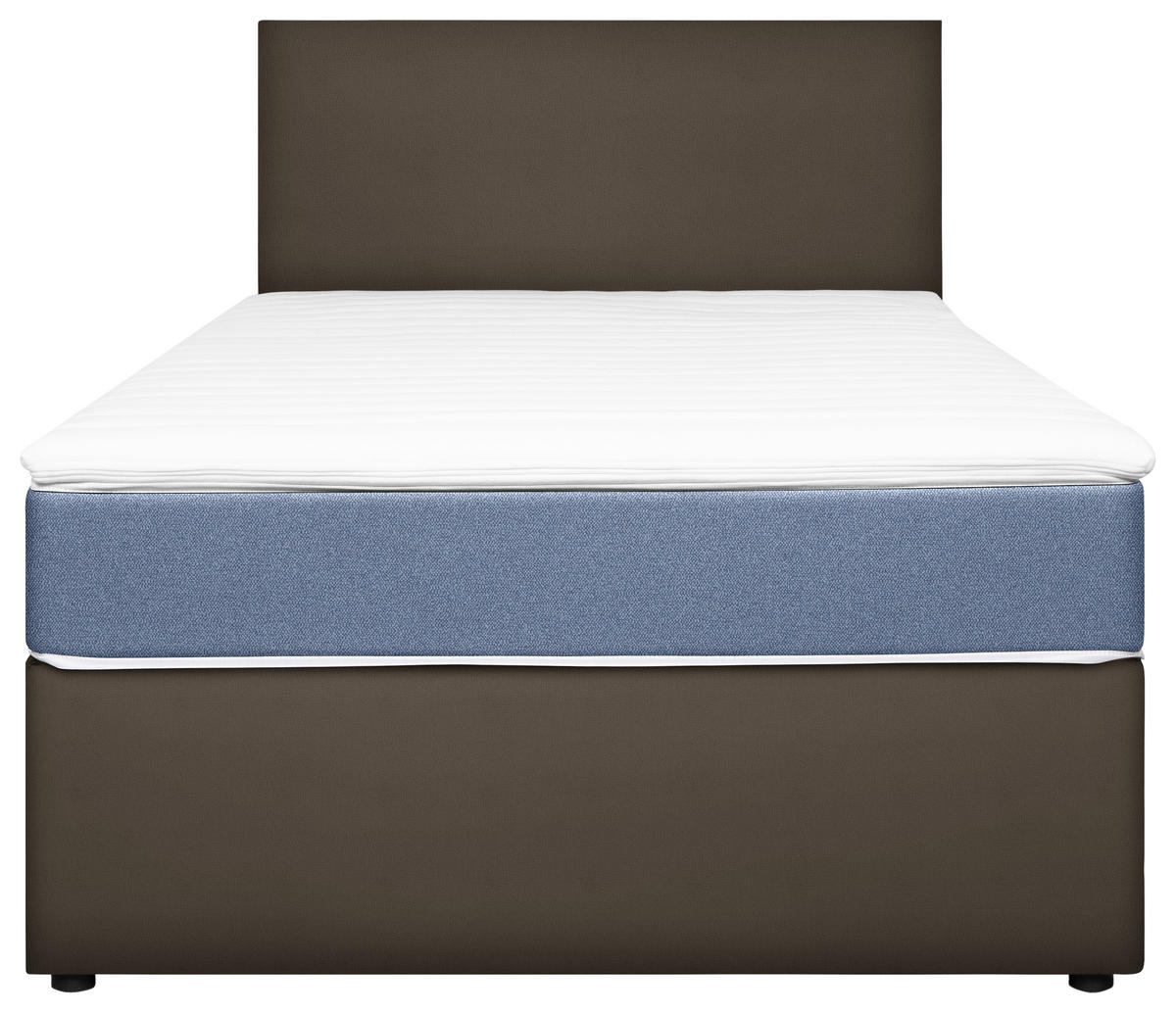 BOXBETT 120/200 cm  in Grau, Hellblau  - Grau/Hellblau, Konventionell, Holz/Holzwerkstoff (120/200cm) - MID.YOU