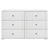 SIDEBOARD  in 130/83/41 cm  - Schwarz/Weiß, KONVENTIONELL, Holzwerkstoff/Kunststoff (130/83/41cm) - Boxxx