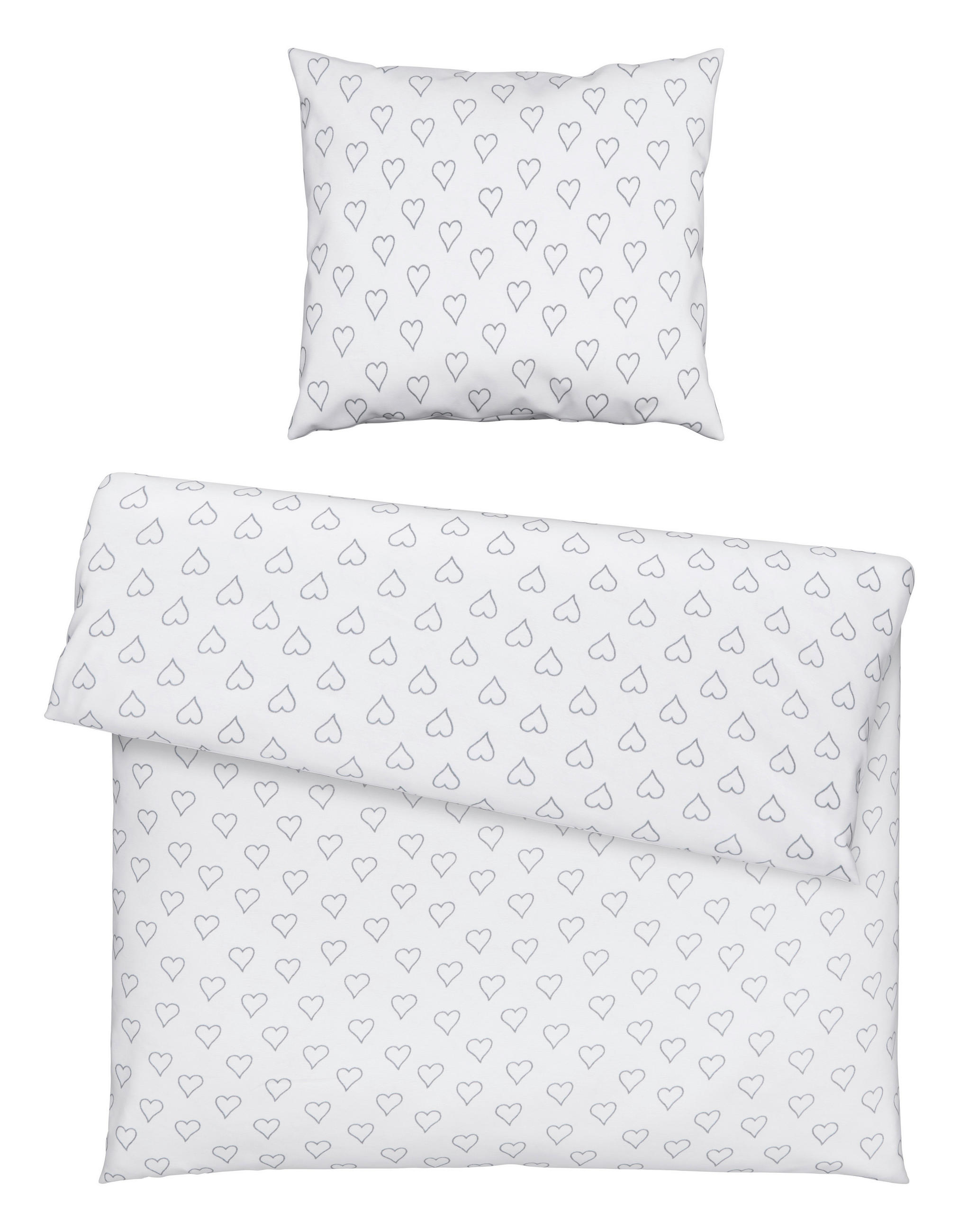 POSTELJINA ZA BEBE  80/80 cm    - bela, Osnovno, tekstil (80/80cm) - Patinio