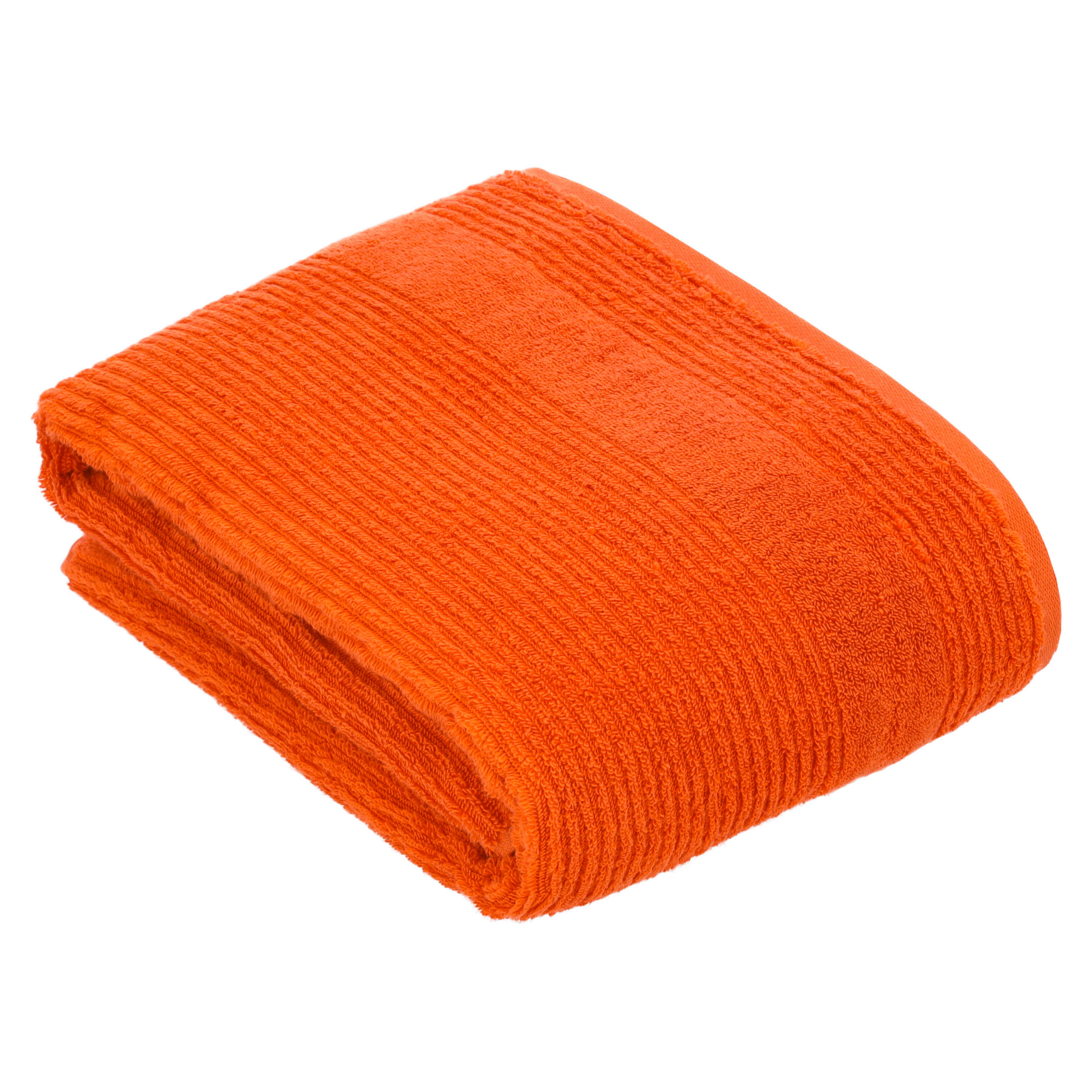 BADETUCH Tomorrow Orange 100/150 cm  - Orange, Basics, Textil (100/150cm) - Vossen