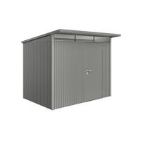 GERÄTEHAUS 260/218/220 cm  - Anthrazit, Basics, Metall (260/218/220cm) - Biohort