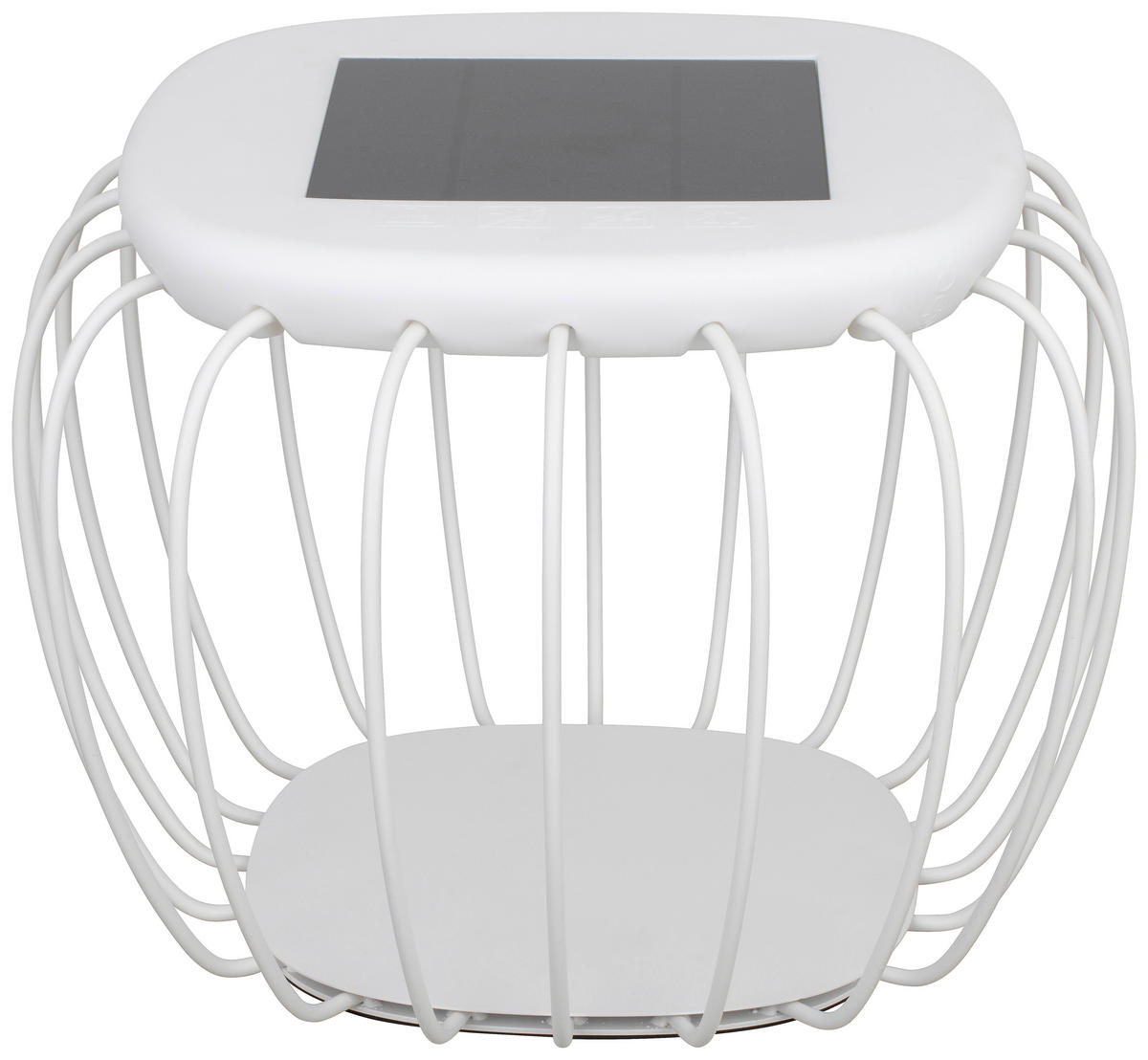 AUßENLEUCHTE 40/30 cm   - Weiß, Trend, Kunststoff/Metall (40/30cm) - Novel