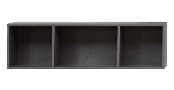 BADEZIMMERREGAL 70/20/17 cm - Grau, Design, Holzwerkstoff (70/20/17cm) - Dieter Knoll