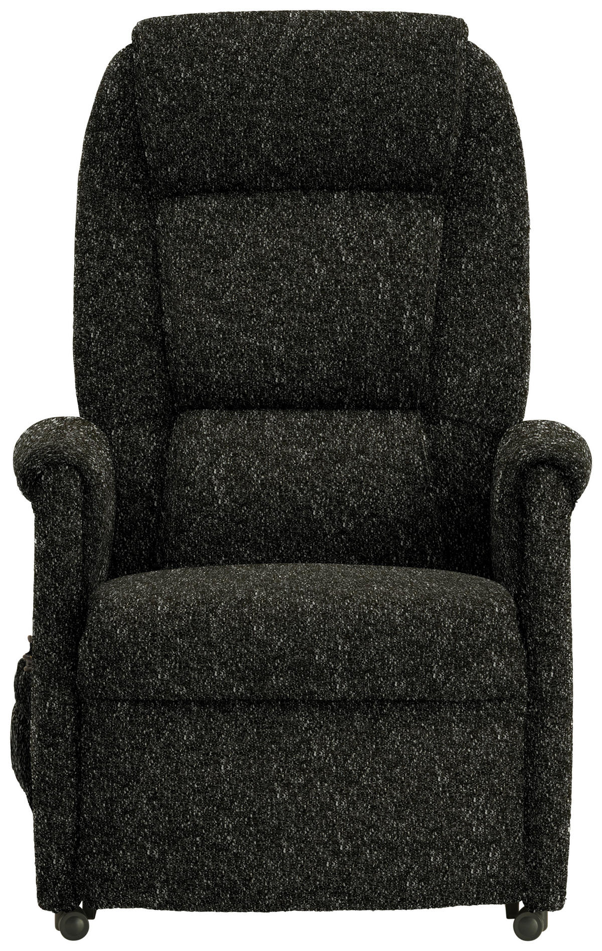 FERNSEHSESSEL in Flachgewebe Schwarz  - Schwarz, KONVENTIONELL, Kunststoff/Textil (69/105/82cm) - Himolla