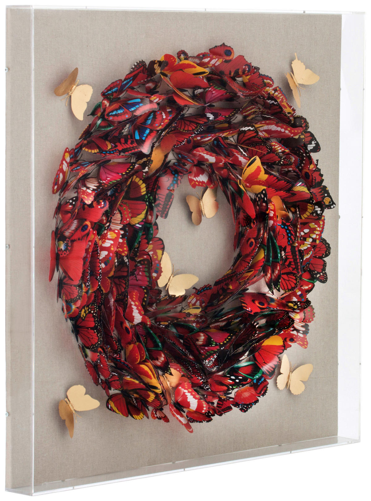 BILD 80/80/8 cm  - Multicolor, Lifestyle, Holzwerkstoff (80/80/8cm) - Kayoom