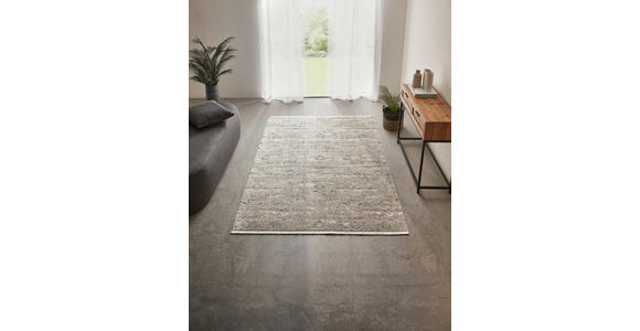 WEBTEPPICH 67/130 cm Dieter Knoll Kollektion  - Beige/Braun, Design, Textil (67/130cm) - Dieter Knoll