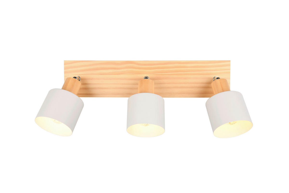 REFLEKTOR  Shanti 45,5/19,5/17,5 cm            - siva/rjava, Basics, kovina/les (45,5/19,5/17,5cm)