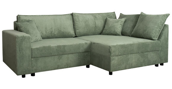 Freisteller von Carryhome ECKSOFA Olivgrün Cord.