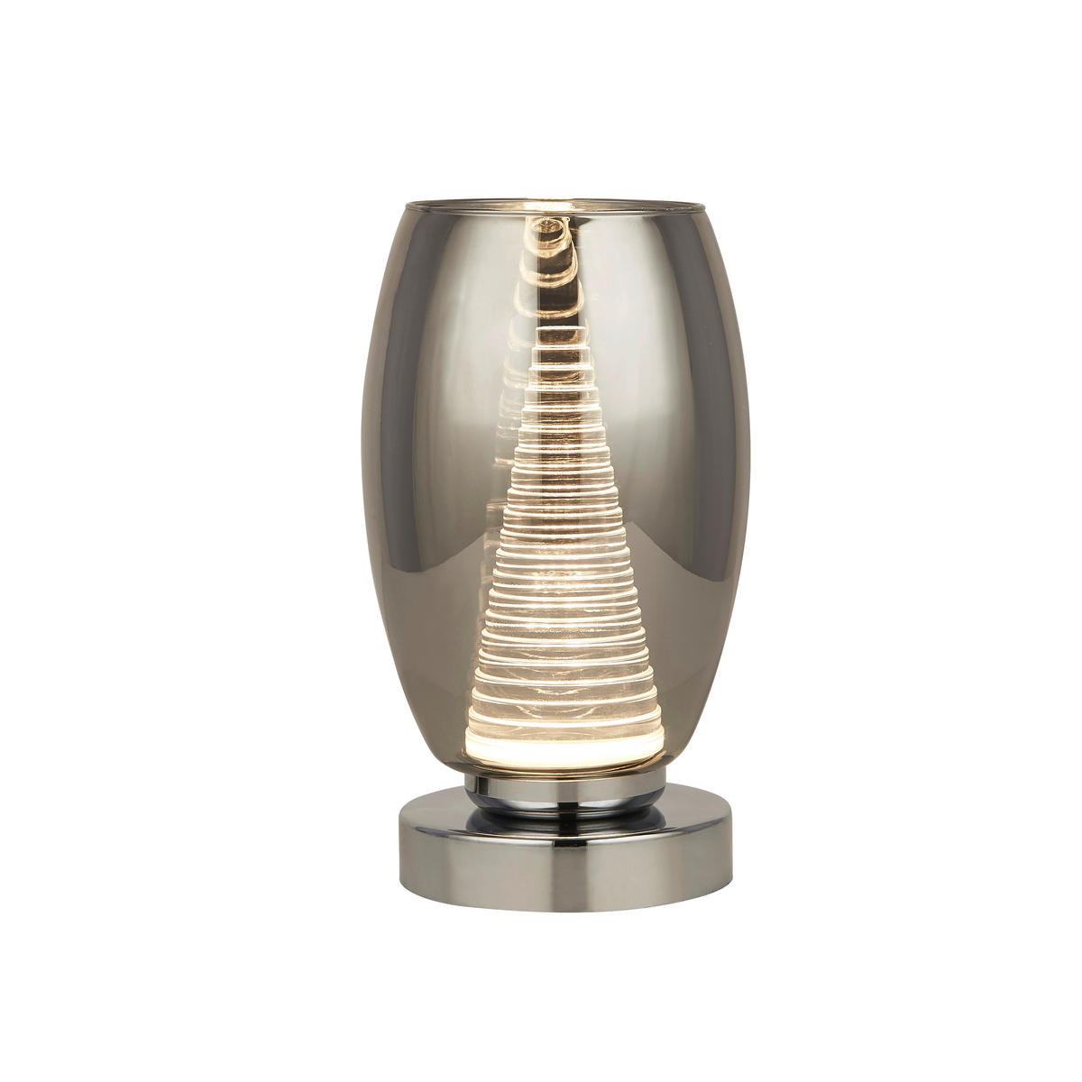 NAMIZNA LED-SVETILKA  Cyclone      11,5/20,5 cm       - barve kroma, Design, kovina/umetna masa (11,5/20,5cm)