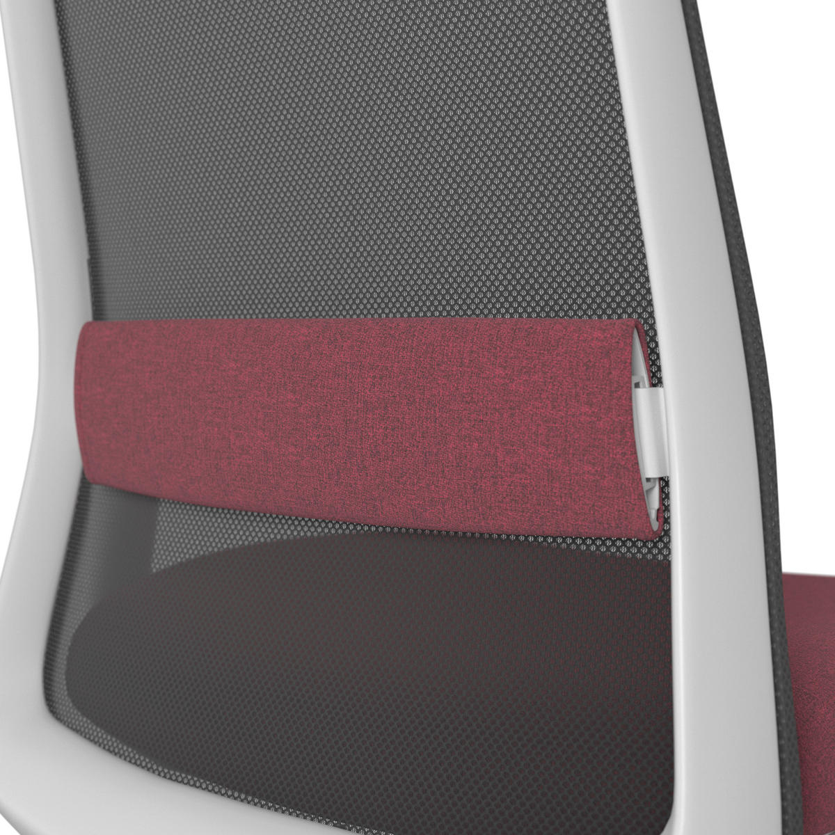 DREHSTUHL Schwarz, Weiß, Pink  - Pink/Schwarz, MODERN, Kunststoff/Textil (70/103-115/70cm)