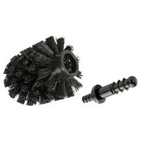 ERSATZBÜRSTENKOPF in   Kunststoff  - Schwarz, Basics, Kunststoff (7,5cm) - Wenko