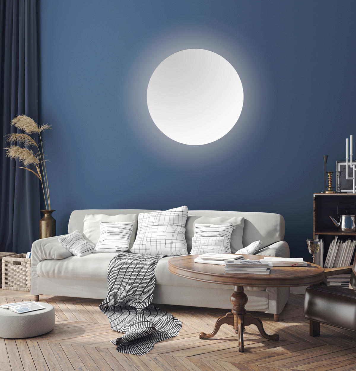ZRCADLO S OSVĚTLENÍM, 60 cm - Moderní, sklo (60cm)