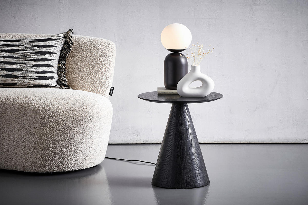 BEISTELLTISCH in Holzwerkstoff 40/40/40 cm  - Schwarz, Trend, Holzwerkstoff (40/40/40cm) - Xora