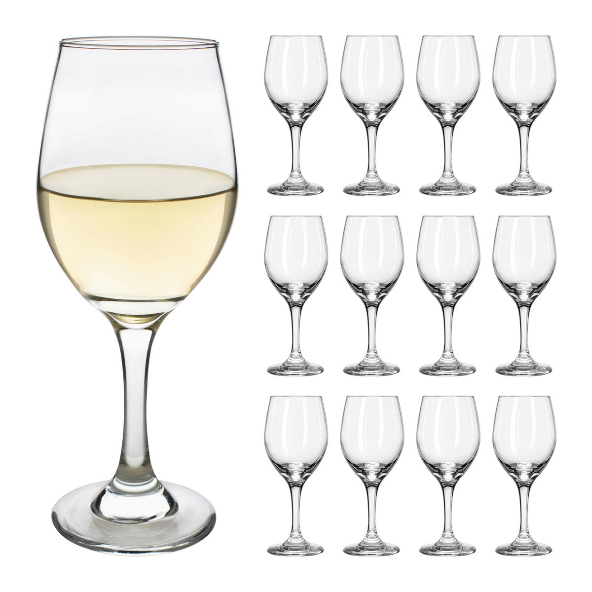 GLÄSERSET PERCEPTION  12-teilig  - Klar, Basics, Glas (8,5/21cm)