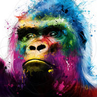 KUNSTDRUCK 14/14 cm  - Weiss/Multicolor, Basics, Papier (14/14cm) - Monee