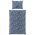 BETTWÄSCHE 140/200 cm  - Blau/Weiß, Basics, Textil (140/200cm) - Novel