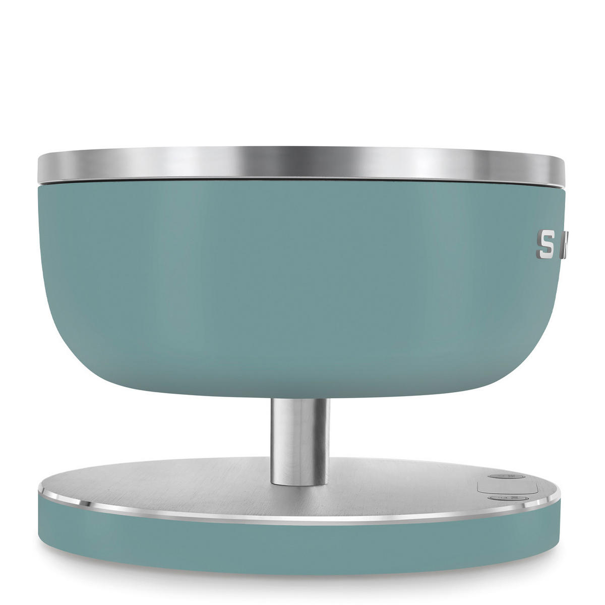 ELEKTRISCHE KÜCHENWAAGE  - Edelstahlfarben/Grün, Basics, Kunststoff/Metall (20,5/15/20,5cm) - SMEG