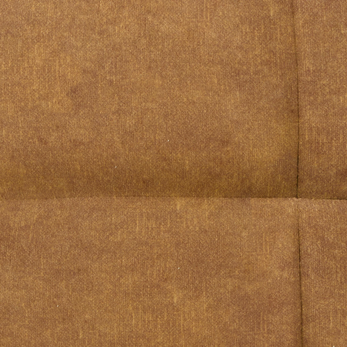 ECKSOFA in Velours Cognac  301/179 cm  - Cognac/Schwarz, Design, Textil/Metall (301/179cm) - Chilliano