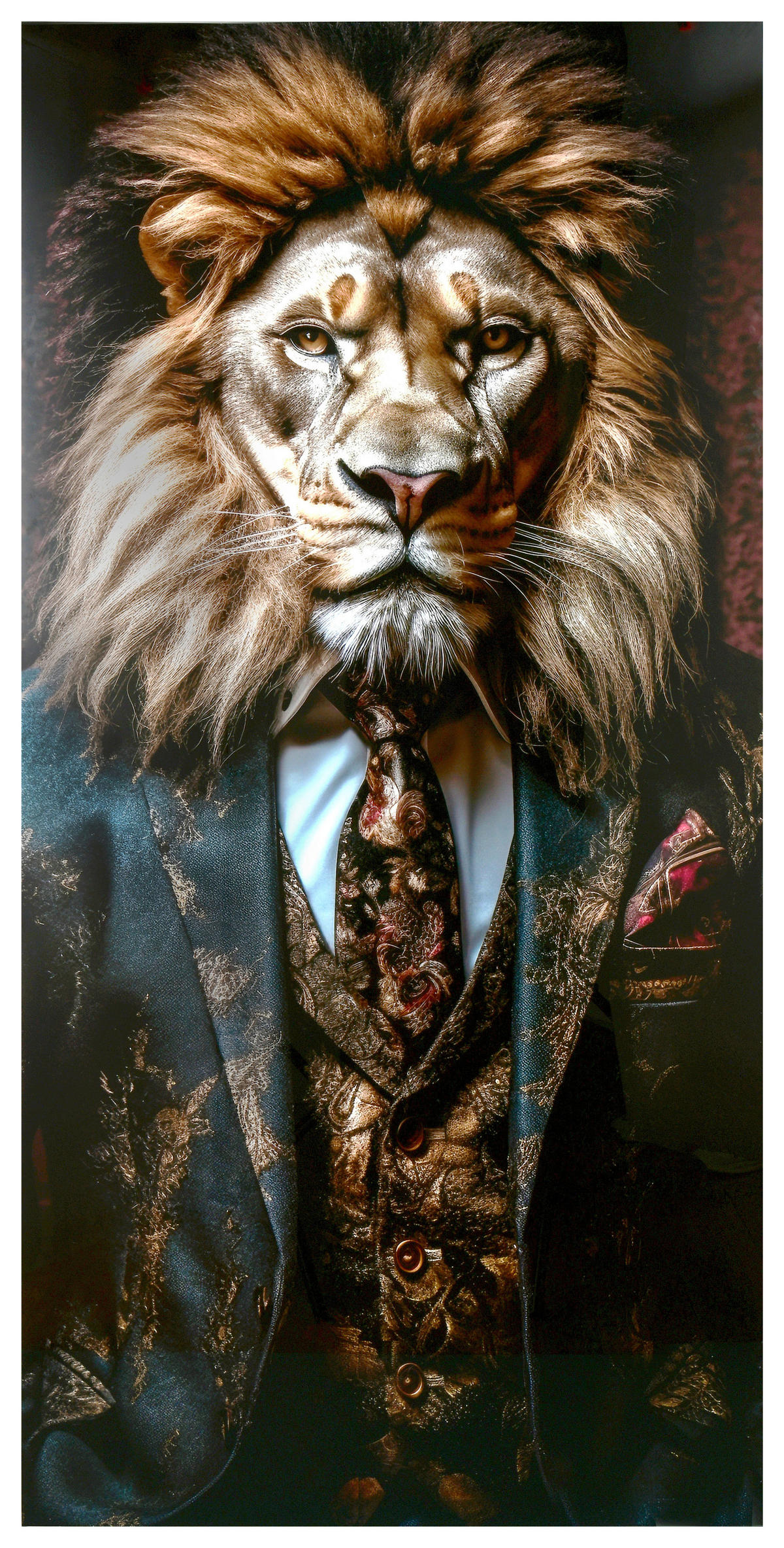 GLASBILD 90/180 cm  - Multicolor, Design, Glas (90/180cm)