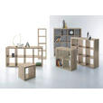 RAUMTEILER  in Holzwerkstoff   - Sonoma Eiche, Design, Holzwerkstoff (112/112/38cm) - Carryhome