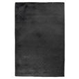 HOCHFLORTEPPICH 120/160 cm Schwarz  - Schwarz, Basics, Textil (120/160cm) - Novel