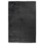 HOCHFLORTEPPICH 120/160 cm Schwarz  - Schwarz, Basics, Textil (120/160cm) - Novel