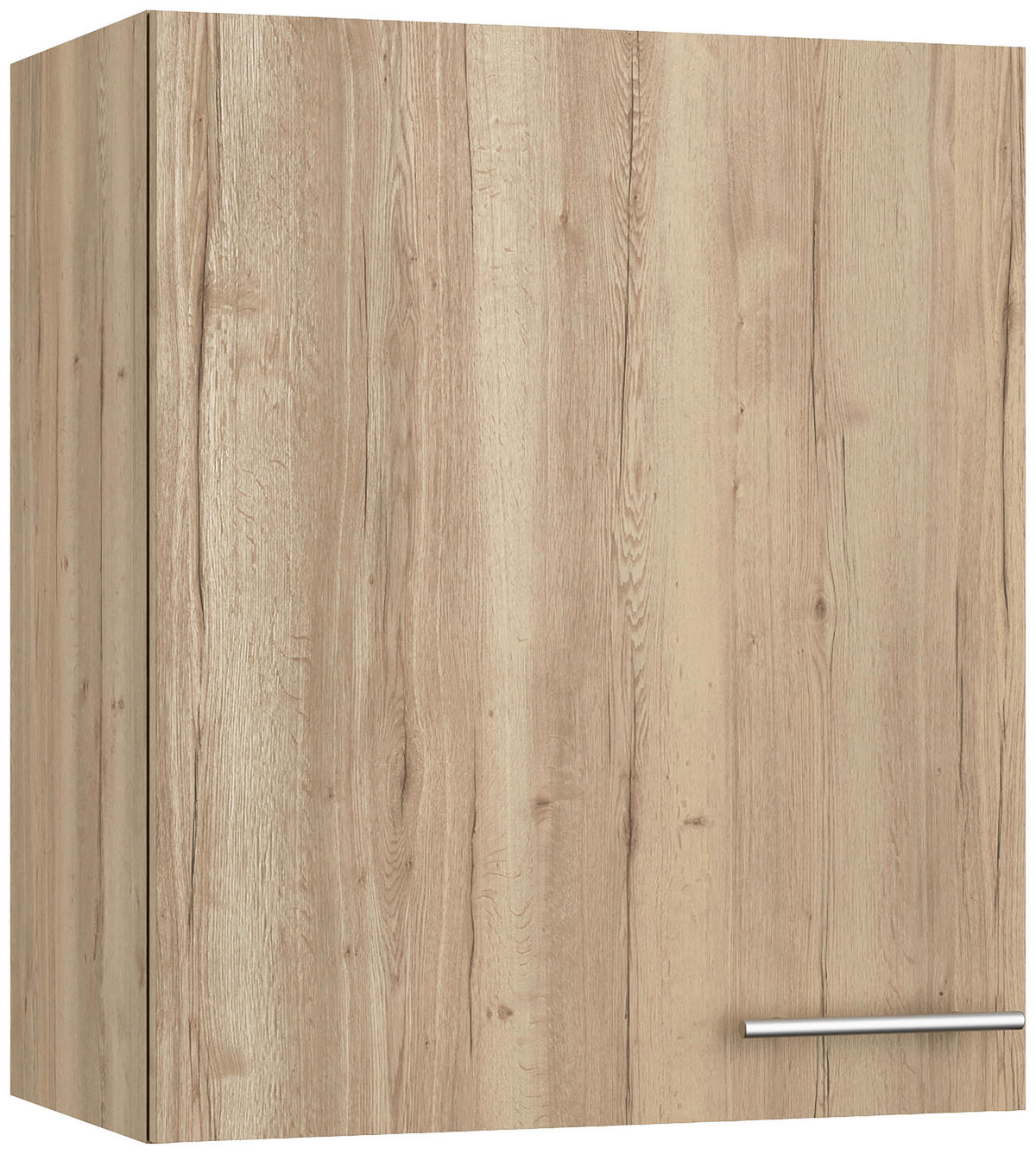 KÜCHENLEERBLOCK 270 cm   in Eichefarben  - Edelstahlfarben/Eichefarben, Basics, Holzwerkstoff/Metall (270cm) - Optifit