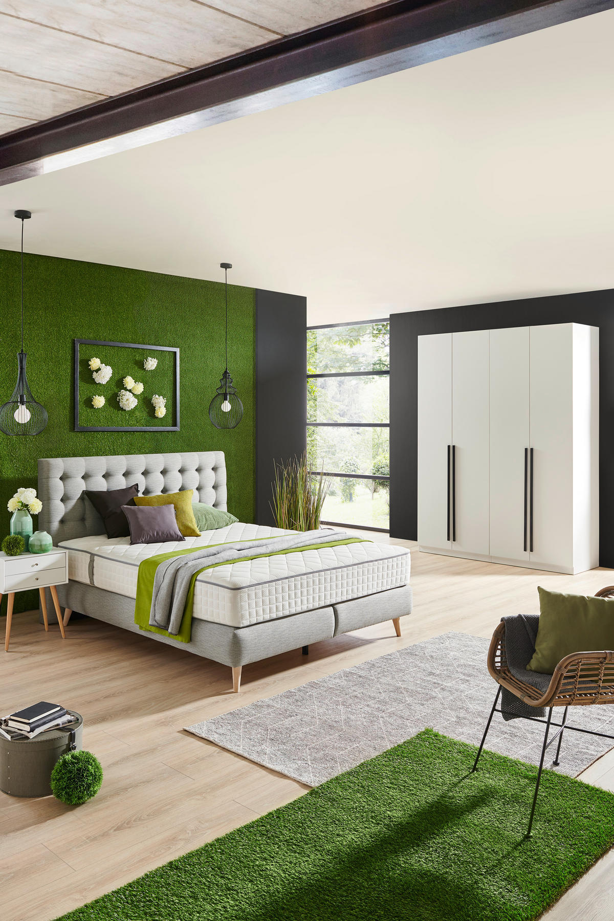 KORPUS ORMARA ZA ODJEĆU  bijela  91/242/57 cm    - bijela, Konvencionalno, drvni materijal (91/242/57cm) - Hom`in