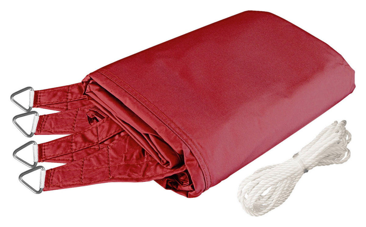 ZAHRADNÍ PLACHTA PROTI SLUNCI 200/300 cm - tmavě červená, Basics (200/300cm)