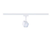 SCHIENENSYSTEM-STRAHLER Limba 5/5/14 cm  - Weiß, Basics, Kunststoff (5/5/14cm) - Paulmann