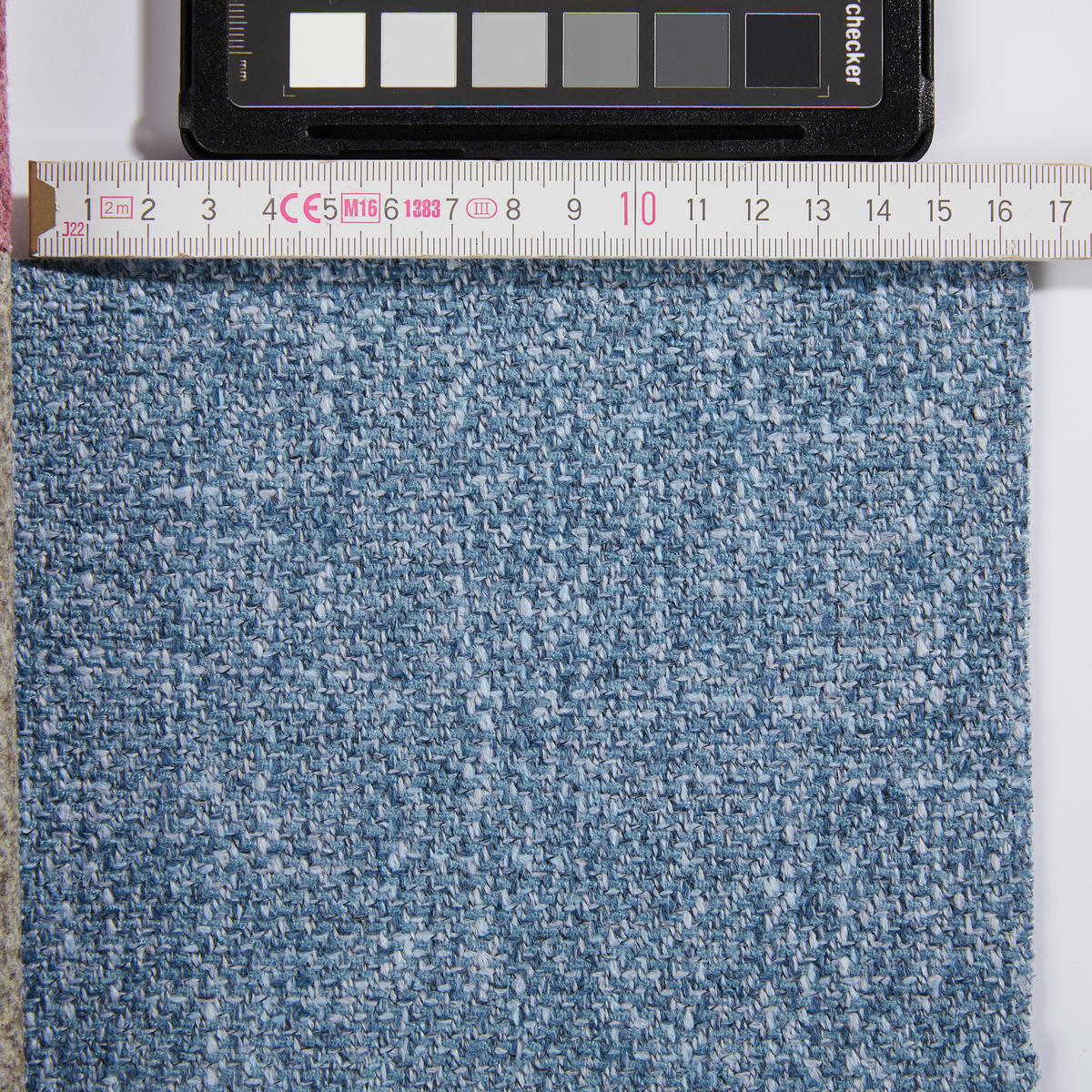 ECKSOFA in Chenille Hellgrau, Grau  187/299 cm  - Hellgrau/Schwarz, Design, Textil/Metall (187/299cm) - Schöner Wohnen