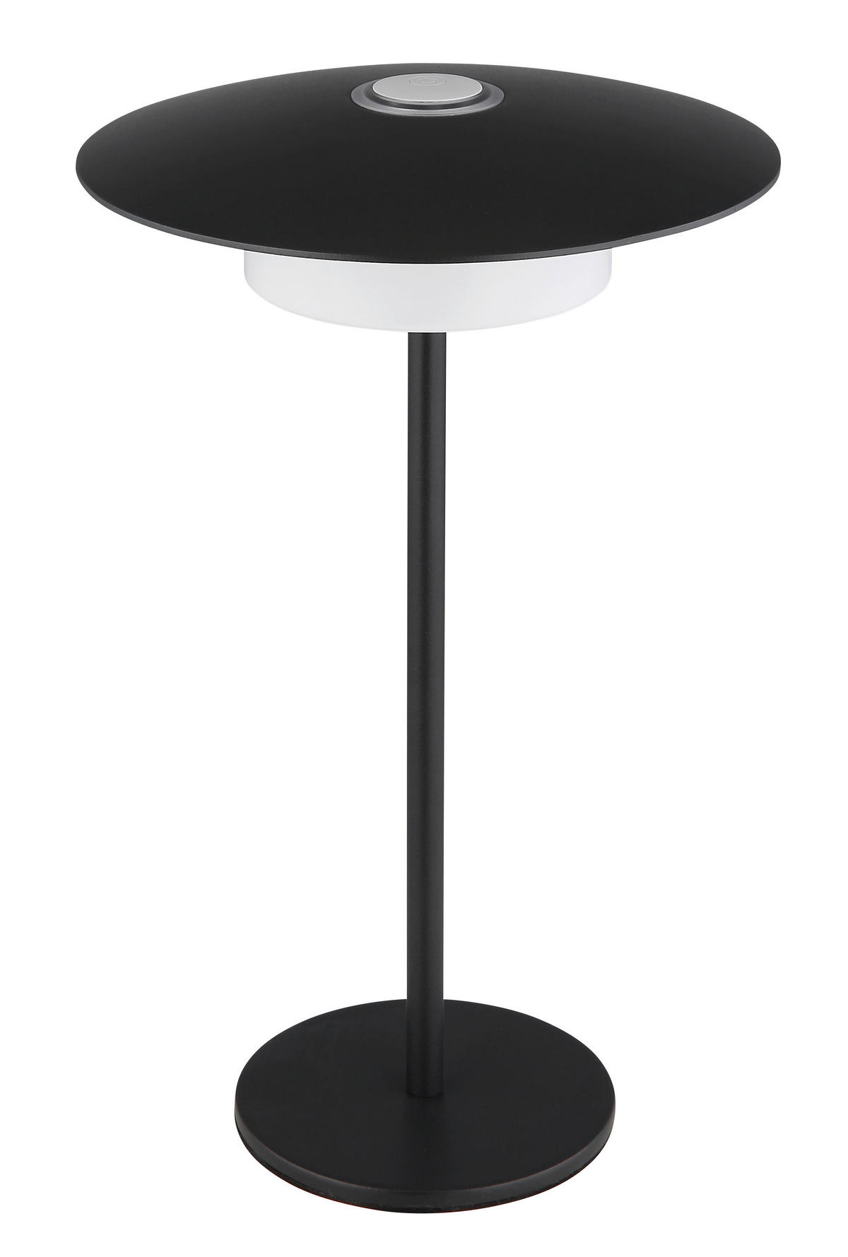 NAMIZNA SVETILKA ZA POLNJENJE        18/30 cm       - črna/bela, Design, kovina/umetna masa (18/30cm) - Globo