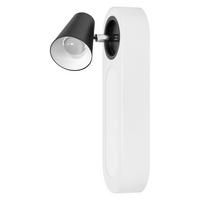 LED-WANDLEUCHTE 9/13,7/30 cm   - Weiß, Design, Kunststoff/Metall (9/13,7/30cm) - Osram