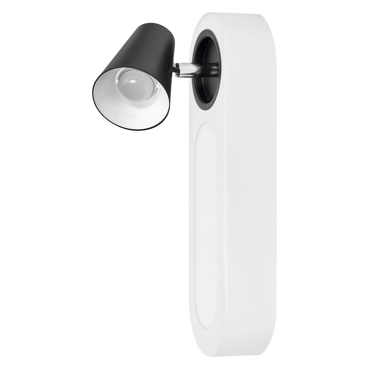 LED-WANDLEUCHTE 9/13,7/30 cm   - Weiß, Design, Kunststoff/Metall (9/13,7/30cm) - Osram