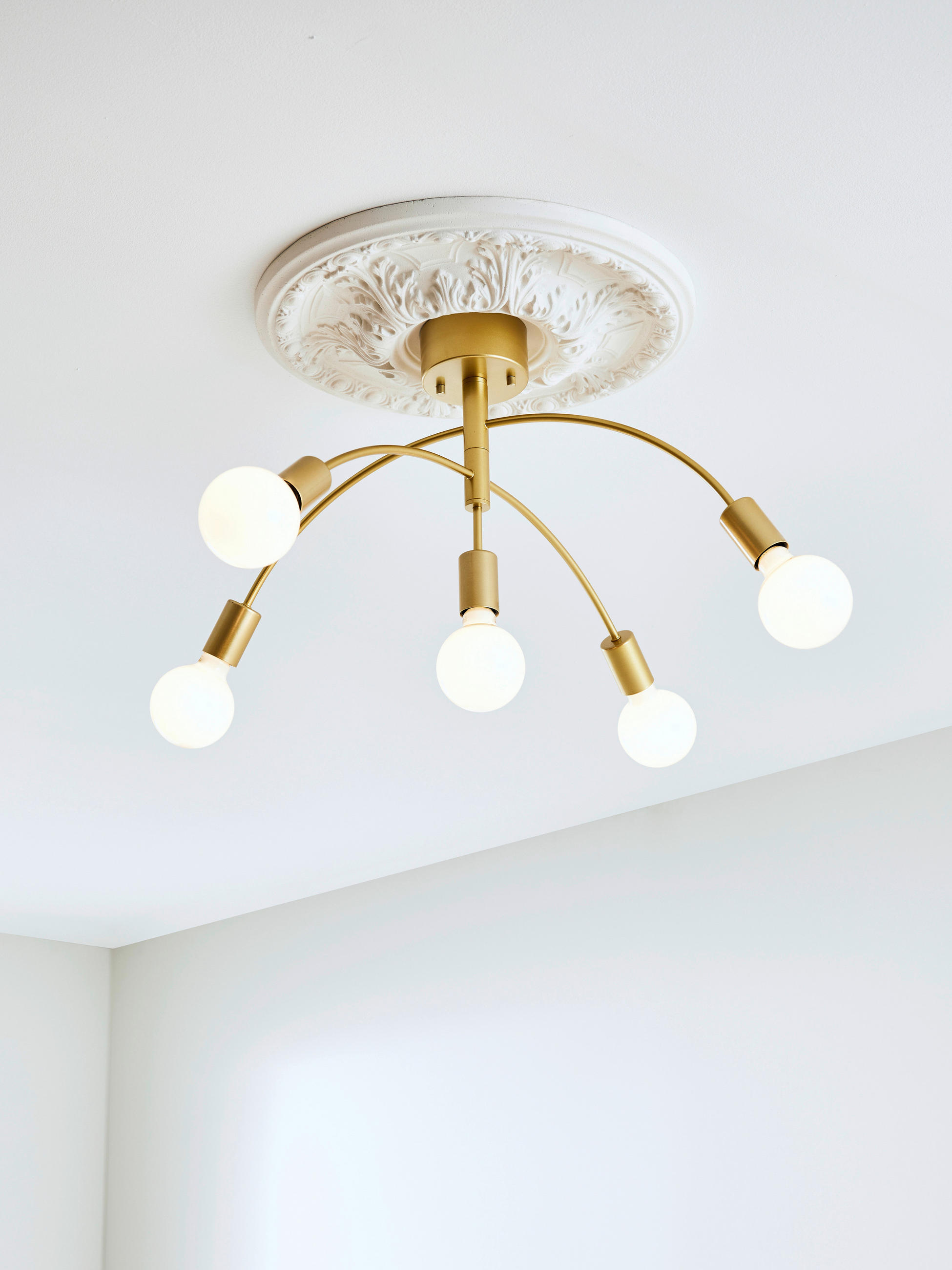 DECKENLEUCHTE  70/34.5 cm    - Goldfarben, Basics (70/34.5cm) - Markslöjd