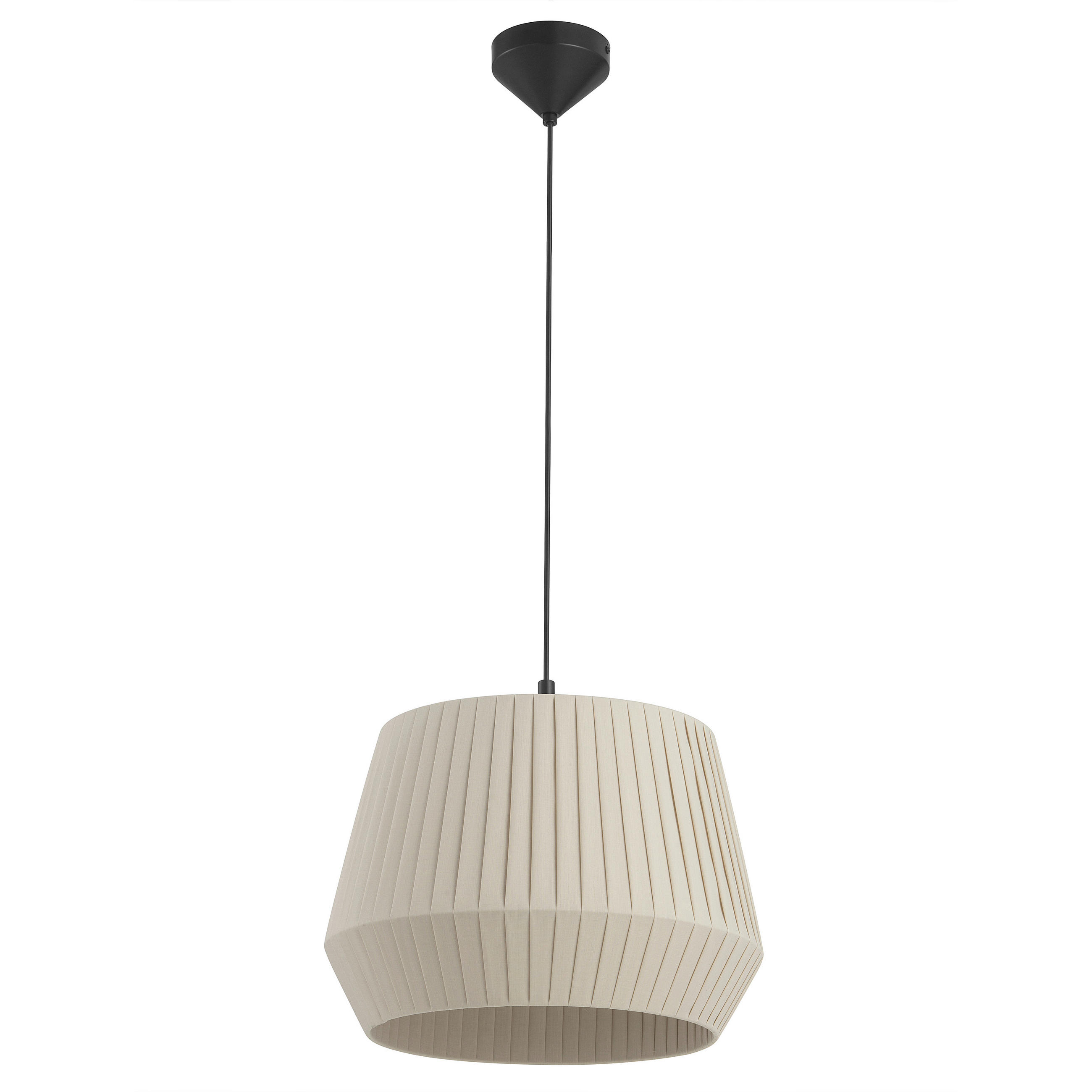 HÄNGELEUCHTE 40/34 cm  - Beige, Natur, Textil (40/34cm) - Nordlux