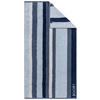 DUSCHTUCH 80/150 cm VIBE STREIFEN  - Blau, Basics, Textil (80/150cm) - Joop!