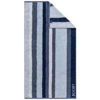 DUSCHTUCH 80/150 cm VIBE STREIFEN  - Blau, Basics, Textil (80/150cm) - Joop!