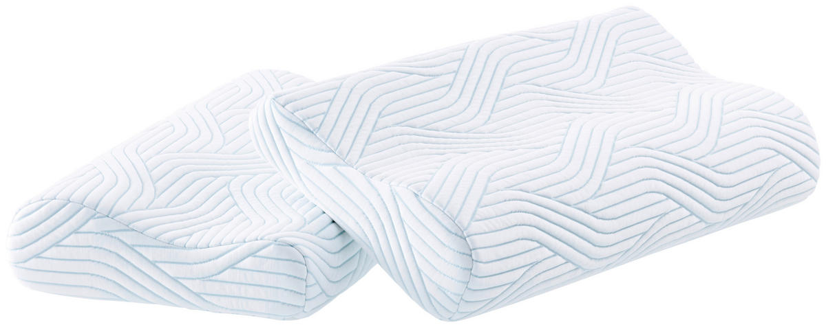 NACKENKISSEN 61/31 cm  - Weiss, Basics, Textil (61/31cm) - Tempur