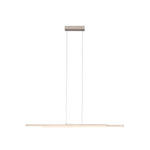 LED-HÄNGELEUCHTE 110/6/120 cm  - Nickelfarben, Basics, Kunststoff/Metall (110/6/120cm) - Boxxx